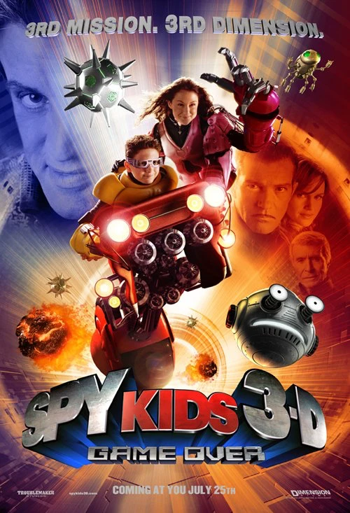 spy kids 3d 포스터